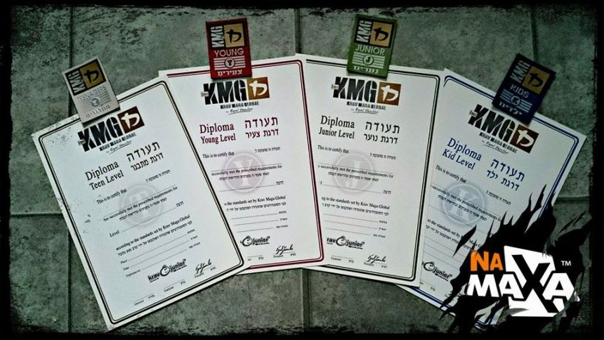 Egzamin Krav Maga - Junior Krav Maga NA MAXA